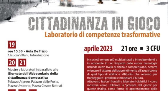 Cittadinanza in Gioco – Corso di competenze trasformative