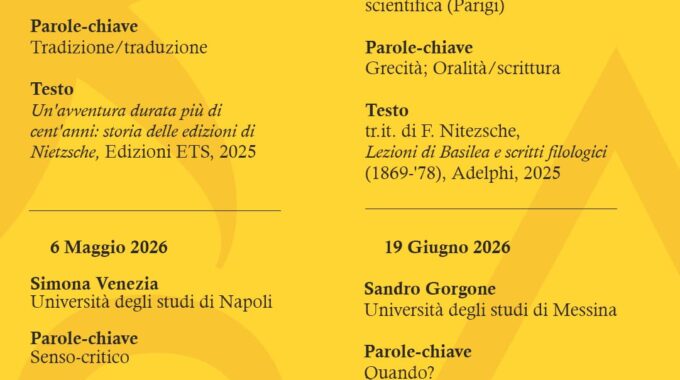 Abbecedario nietzscheano – testi e concetti